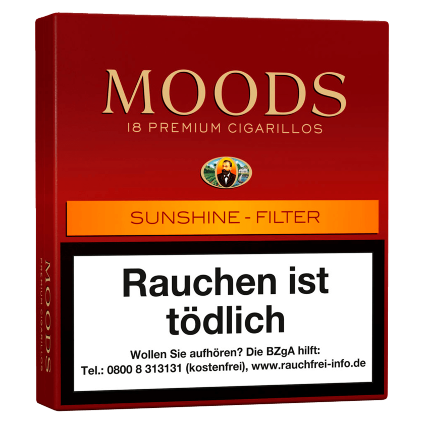 Moods Sunshine Filter 18 Stück
